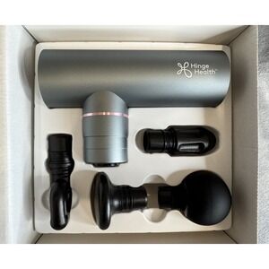 Hinge Health CM20C Percussion Massage Gun Grey Handheld Deep Tissue Massager